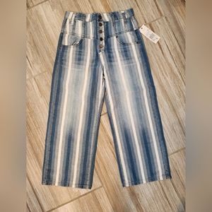 Habitual Girl wide leg cropped pants